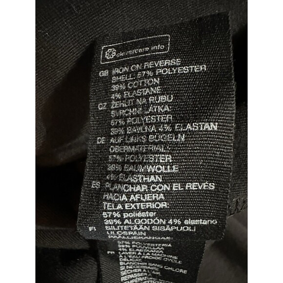 Studio By Omega Vintage Pullover Sweater Black & Gray Argyle 1/4 Zip Men’s L - Picture 8 of 8